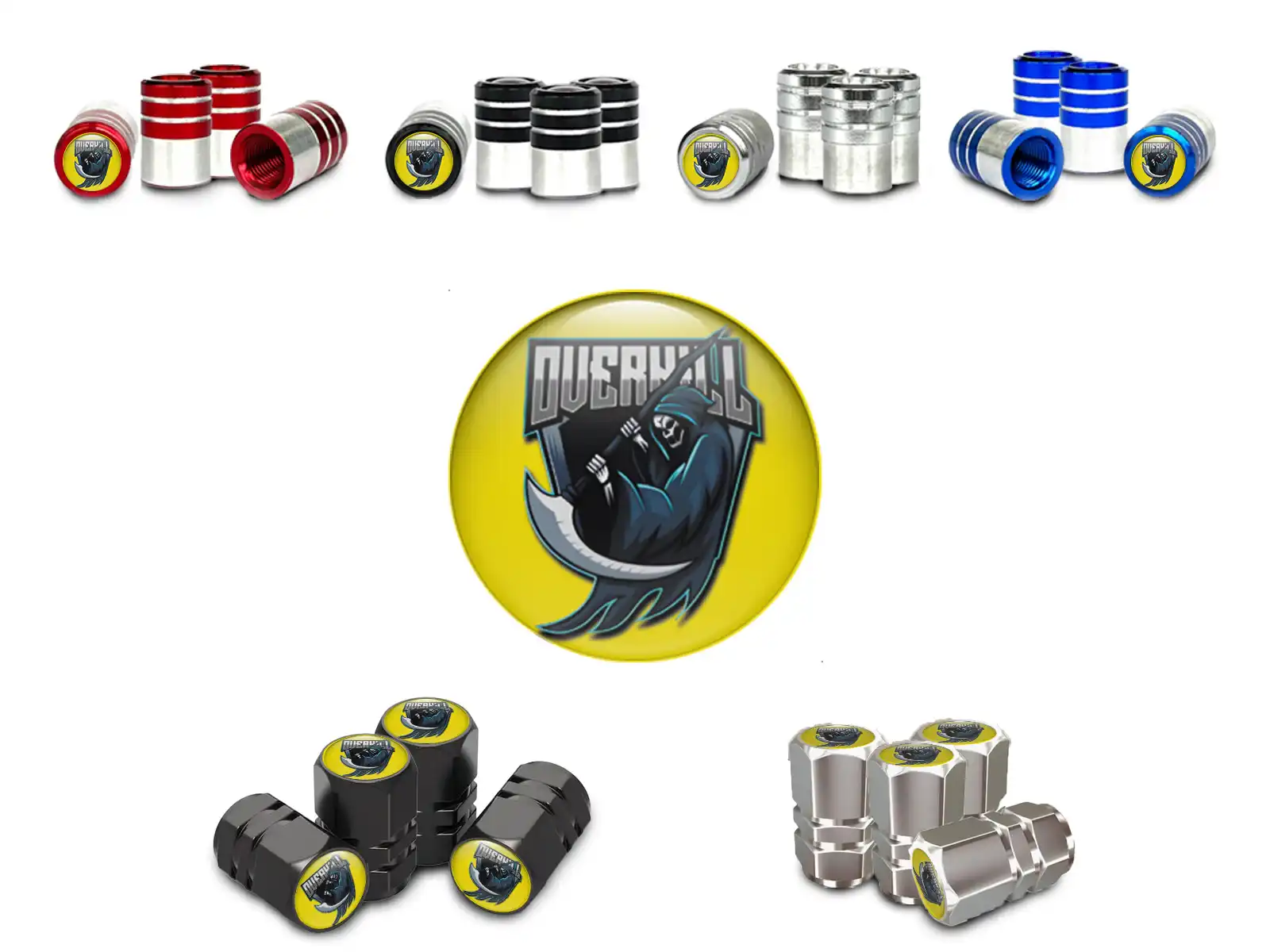 Valve Stem Caps for Bike Dapper Look